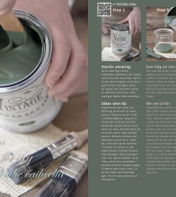 Hæfte Vintage Paint vejledning DK/SE/FI - 4